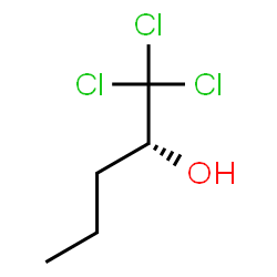 ChemSpider 2D Image | (2R)-1,1,1-Trichloro-2-pentanol | C5H9Cl3O