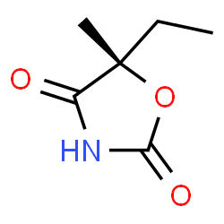 ChemSpider 2D Image | (5S)-5-Ethyl-5-methyl-1,3-oxazolidine-2,4-dione | C6H9NO3
