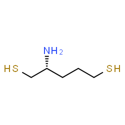 ChemSpider 2D Image | (2R)-2-Amino-1,5-pentanedithiol | C5H13NS2