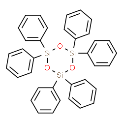 ChemSpider 2D Image | Hexaphenylcyclotrisiloxane | C36H30O3Si3