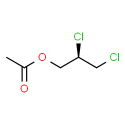 ChemSpider 2D Image | (2R)-2,3-Dichloropropyl acetate | C5H8Cl2O2