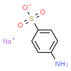 ChemSpider 2D Image | Sodium Sulfanilate | C6H6NNaO3S