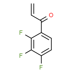 ChemSpider 2D Image | 1-(2,3,4-Trifluorophenyl)-2-propen-1-one | C9H5F3O