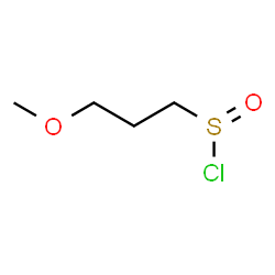 ChemSpider 2D Image | 3-Methoxy-1-propanesulfinyl chloride | C4H9ClO2S