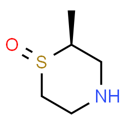 ChemSpider 2D Image | (2S)-2-Methylthiomorpholine 1-oxide | C5H11NOS