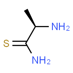 ChemSpider 2D Image | (2R)-2-Aminopropanethioamide | C3H8N2S