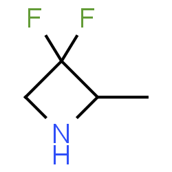 ChemSpider 2D Image | 3,3-Difluoro-2-methylazetidine | C4H7F2N