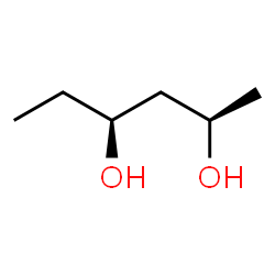 ChemSpider 2D Image | (2R,4S)-2,4-Hexanediol | C6H14O2