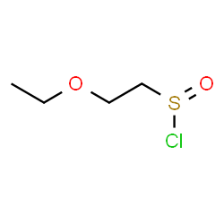 ChemSpider 2D Image | 2-Ethoxyethanesulfinyl chloride | C4H9ClO2S
