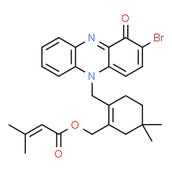 ChemSpider 2D Image | marinocyanin C | C27H29BrN2O3