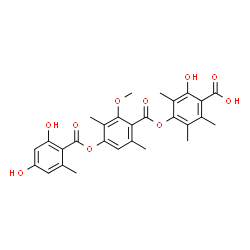 ChemSpider 2D Image | thielavin Z5 | C28H28O10