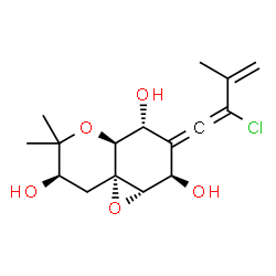 ChemSpider 2D Image | oxirapentyn L | C16H21ClO5
