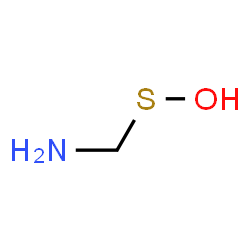 ChemSpider 2D Image | Aminomethane-SO-thioperoxol | CH5NOS