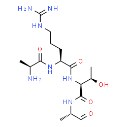 ChemSpider 2D Image | L-Alanyl-L-arginyl-N-[(2S)-1-oxo-2-propanyl]-L-threoninamide | C16H31N7O5