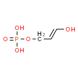 ChemSpider 2D Image | (2E)-3-Hydroxy-2-propen-1-yl dihydrogen phosphate | C3H7O5P