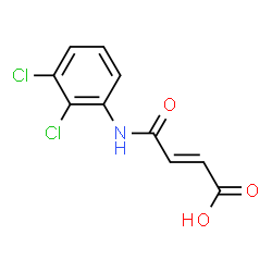 ChemSpider 2D Image | 2',3'-DICHLOROMALEANILIC ACID | C10H7Cl2NO3