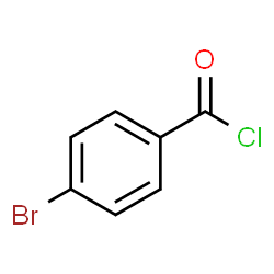 ChemSpider 2D Image | 4-Bromobenzoyl chloride | C7H4BrClO