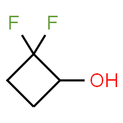 ChemSpider 2D Image | 2,2-Difluorocyclobutanol | C4H6F2O