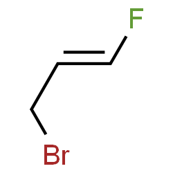 ChemSpider 2D Image | (1E)-3-Bromo-1-fluoro-1-propene | C3H4BrF