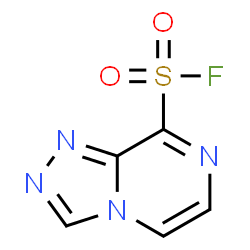 ChemSpider 2D Image | [1,2,4]Triazolo[4,3-a]pyrazine-8-sulfonyl fluoride | C5H3FN4O2S
