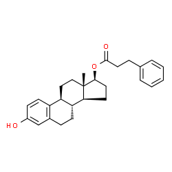 ChemSpider 2D Image | ESTRADIOL PHENYLPROPIONATE | C27H32O3