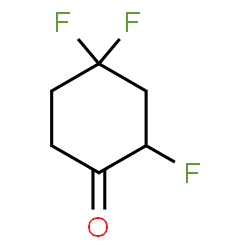 ChemSpider 2D Image | 2,4,4-Trifluorocyclohexanone | C6H7F3O