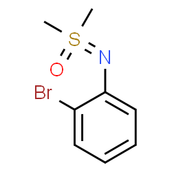ChemSpider 2D Image | [(2-bromophenyl)imino]dimethyl-??-sulfanone | C8H10BrNOS