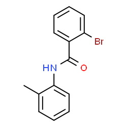 ChemSpider 2D Image | 2-Bromo-N-o-tolylbenzamide | C14H12BrNO