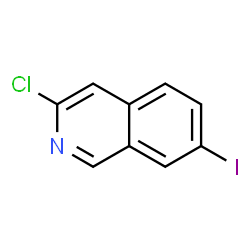 ChemSpider 2D Image | 3-Chloro-7-iodoisoquinoline | C9H5ClIN