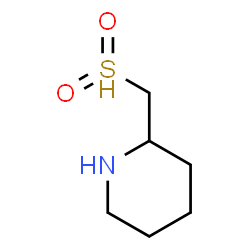 ChemSpider 2D Image | 2-[(dioxo-$l^{5}-sulfanyl)methyl]piperidine | C6H12NO2S