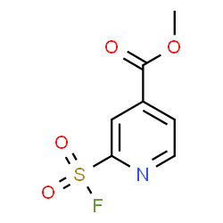 ChemSpider 2D Image | Methyl 2-(fluorosulfonyl)isonicotinate | C7H6FNO4S