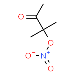 ChemSpider 2D Image | 2-Methyl-3-oxo-2-butanyl nitrate | C5H9NO4