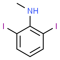 ChemSpider 2D Image | 2,6-Diiodo-N-methylaniline | C7H7I2N