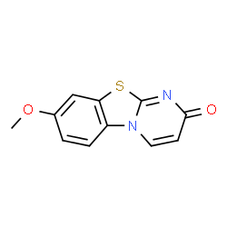 ChemSpider 2D Image | 7-Methoxy-9-thia-1,4a-diaza-fluoren-2-one | C11H8N2O2S
