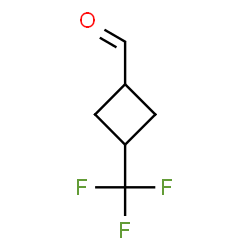 ChemSpider 2D Image | 3-(Trifluoromethyl)cyclobutanecarbaldehyde | C6H7F3O
