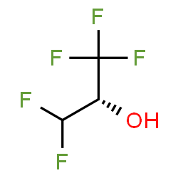 ChemSpider 2D Image | (2R)-1,1,1,3,3-Pentafluoro-2-propanol | C3H3F5O