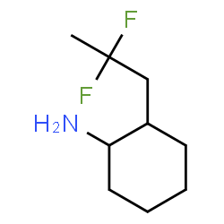 ChemSpider 2D Image | 2-(2,2-Difluoropropyl)cyclohexanamine | C9H17F2N