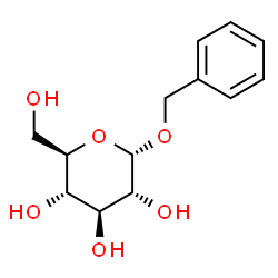 ChemSpider 2D Image | Benzyl a-D-glucopyranoside | C13H18O6