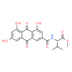 ChemSpider 2D Image | emodacidamide A | C21H19NO8