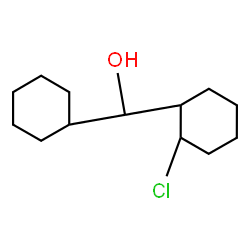 ChemSpider 2D Image | (S)-[(1S,2S)-2-Chlorocyclohexyl](cyclohexyl)methanol | C13H23ClO