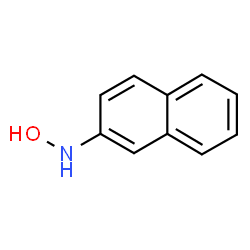 ChemSpider 2D Image | N-hydroxy-2-naphthylamine | C10H9NO