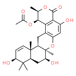 ChemSpider 2D Image | chrodrimanin R | C27H34O8