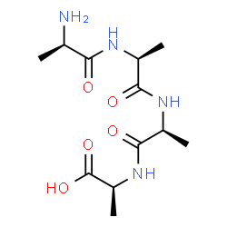 ChemSpider 2D Image | D-Alanyl-L-alanyl-L-alanyl-L-alanine | C12H22N4O5