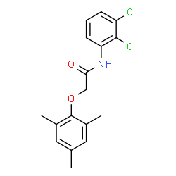 ChemSpider 2D Image | N-(2,3-Dichlorophenyl)-2-(mesityloxy)acetamide | C17H17Cl2NO2