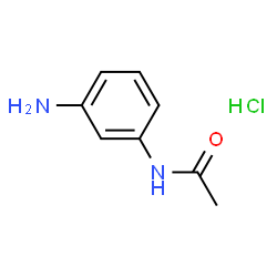ChemSpider 2D Image | 3-AMINOACETANILIDE HYDROCHLORIDE | C8H11ClN2O
