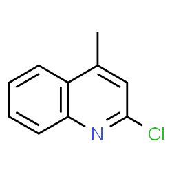 ChemSpider 2D Image | 2-Chlorolepidine | C10H8ClN
