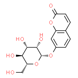 ChemSpider 2D Image | 2-Oxo-2H-chromen-7-yl beta-D-mannopyranoside | C15H16O8