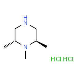 ChemSpider 2D Image | trans-1,2,6-Trimethylpiperazine dihydrochloride | C7H18Cl2N2