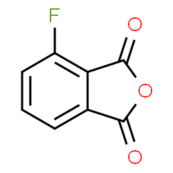 ChemSpider 2D Image | 3-Fluorophthalic anhydride | C8H3FO3