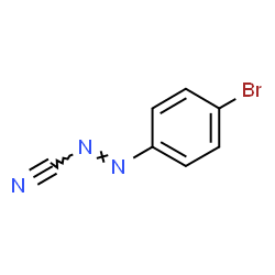 ChemSpider 2D Image | (E)-(4-Bromophenyl)diazenecarbonitrile | C7H4BrN3